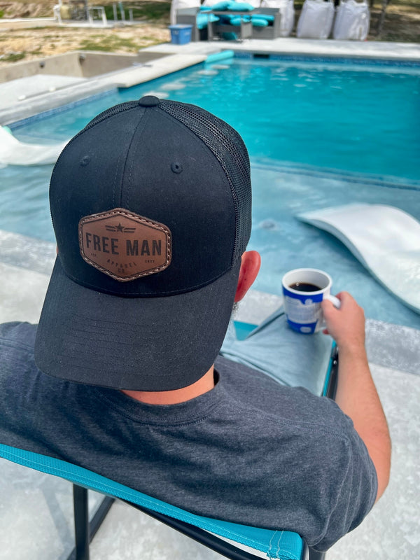 The Founder Retro Trucker in Black