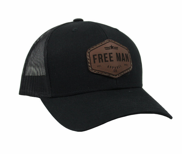 The Founder Retro Trucker in Black