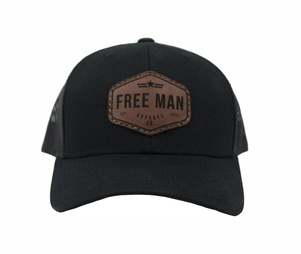 The Founder Retro Trucker in Black